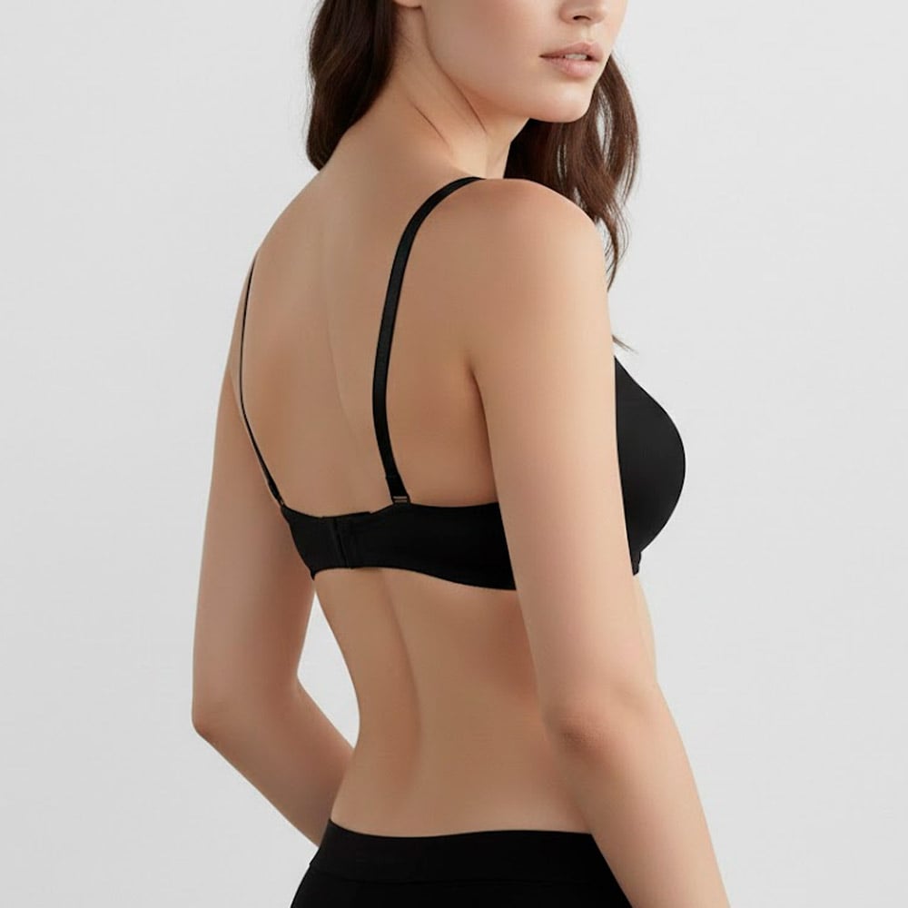 BRASIER STRAPLESS REALCE ALTO PETER PAN NEGRO 2495 - 2