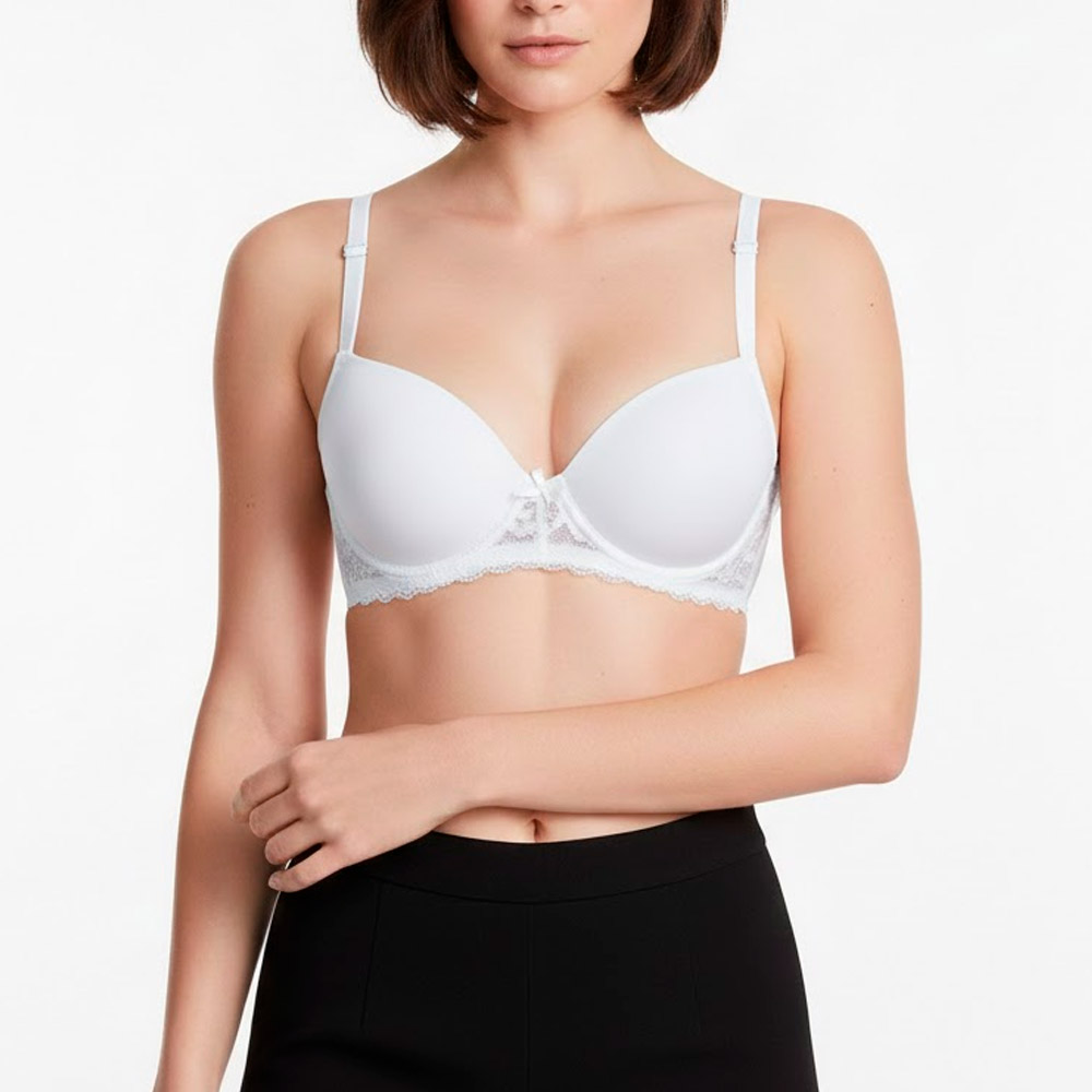 BRASIER PETER PAN REALCE ALTO COPA B BLANCO 8119 - 1