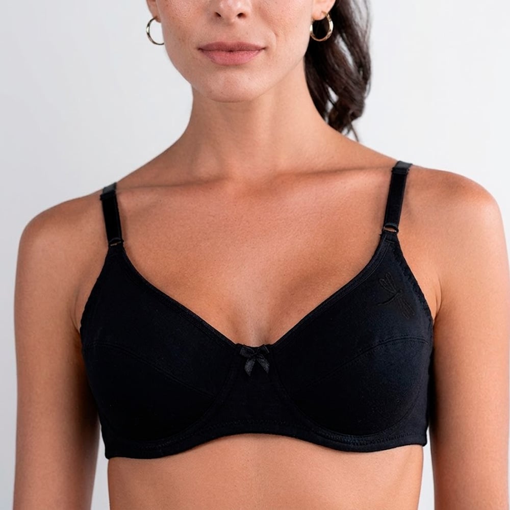 BRASIER PETER PAN REALCE NATURAL COPA B NEGRO 2057 - 1