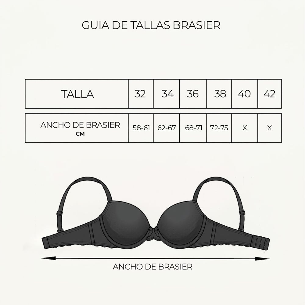 BRASIER STRAPLESS CONVERTIBLE PETER PAN COPA B NEGRO 6049 - 5