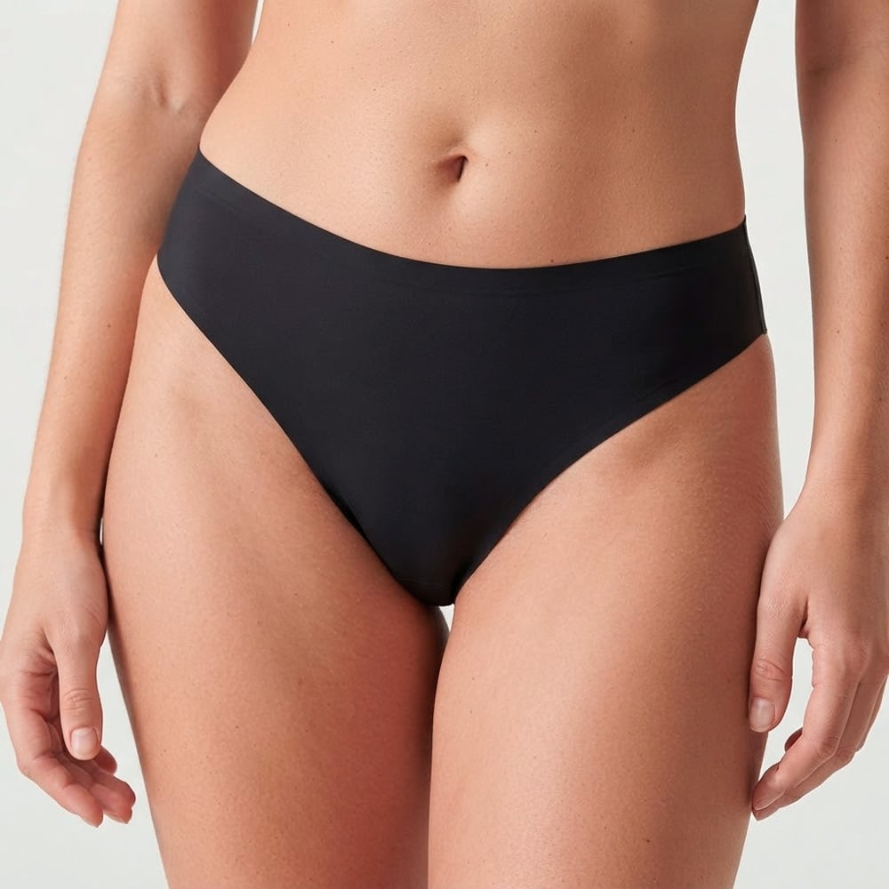 TANGA SIN COSTURAS LICRA PETER PAN NEGRO 646 - 2