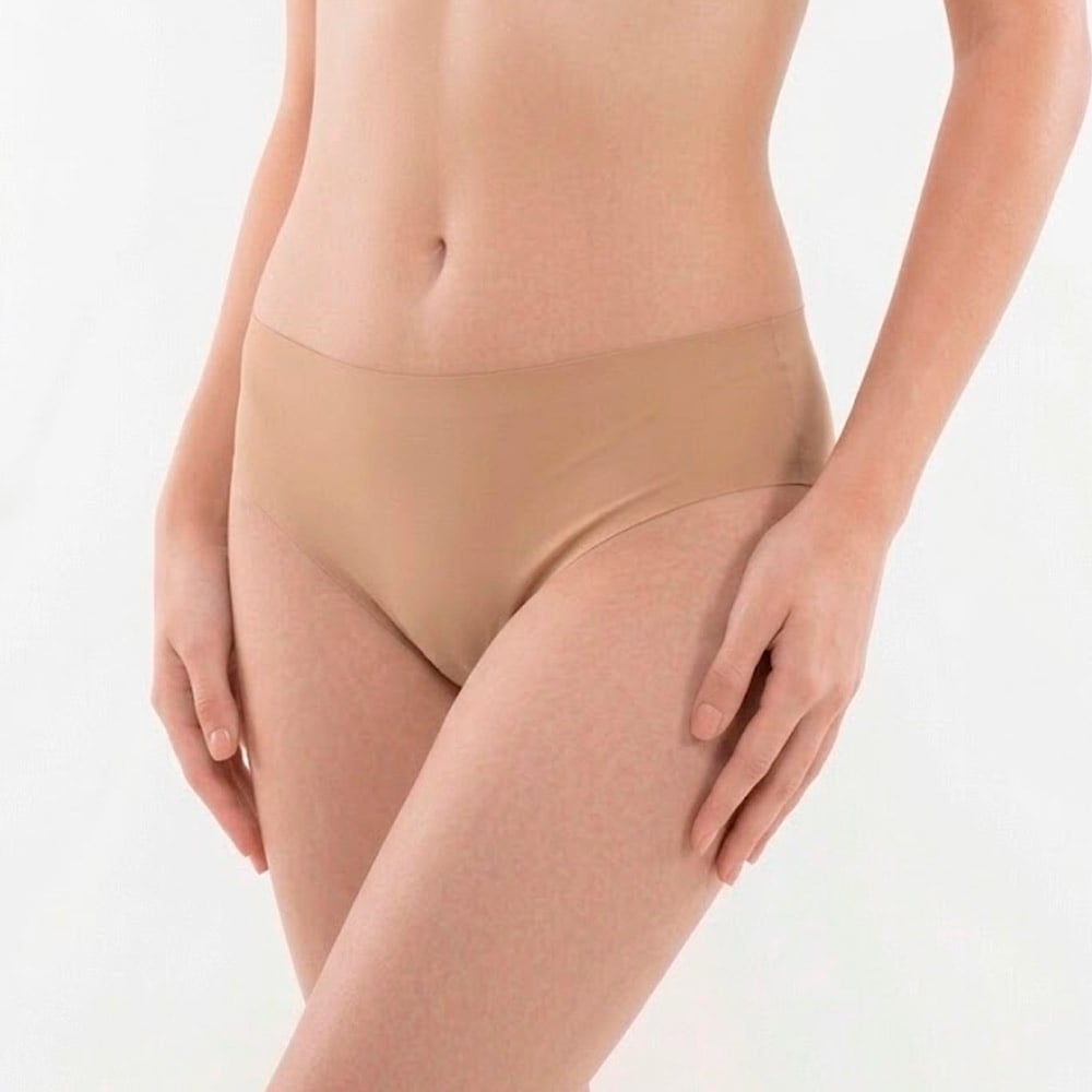 TANGA SIN COSTURAS LICRA PETER PAN BEIGE 646 - 3