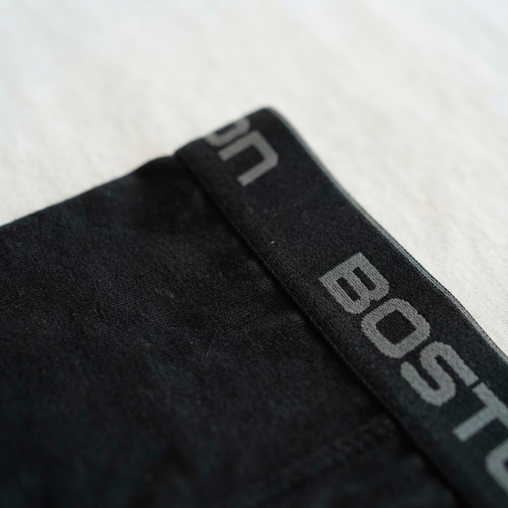 PACK X6 BÓXER BOSTON CORTO NEGRO ALGODÓN - 4
