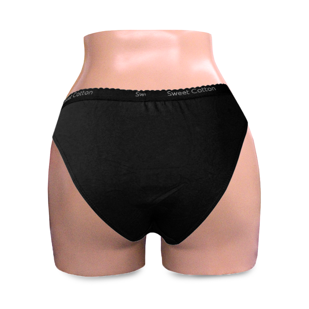 BIKINI SWEET COTTON NEGRO - 2