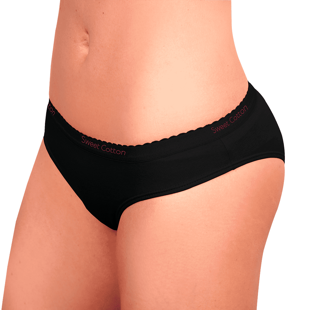 BIKINI SWEET COTTON NEGRO - 3