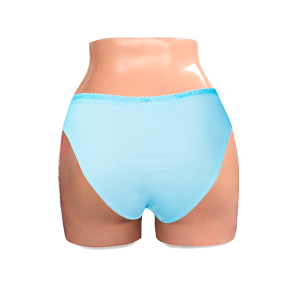 BIKINI SWEET COTTON CELESTE - 2