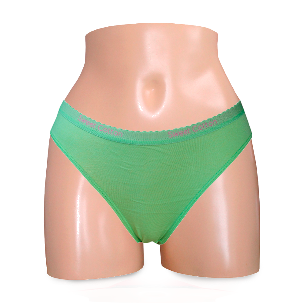 BIKINI SWEET COTTON VERDE - 1