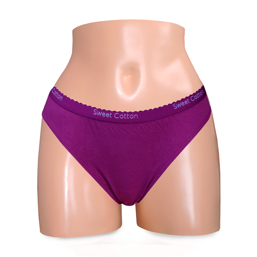 BIKINI SWEET COTTON LILA - 1
