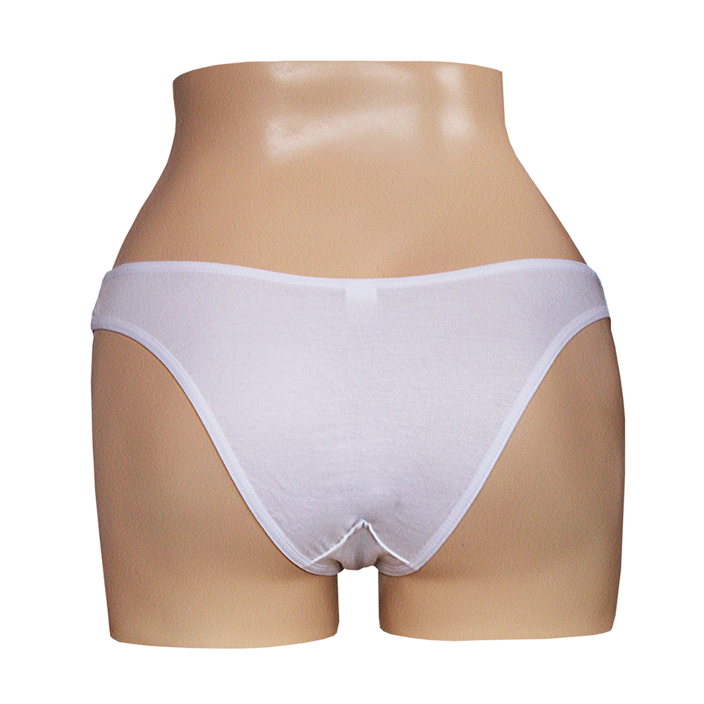 BIKINI ALGODON PIMA Y ENCAJE PETER PAN BLANCO 429 - 2