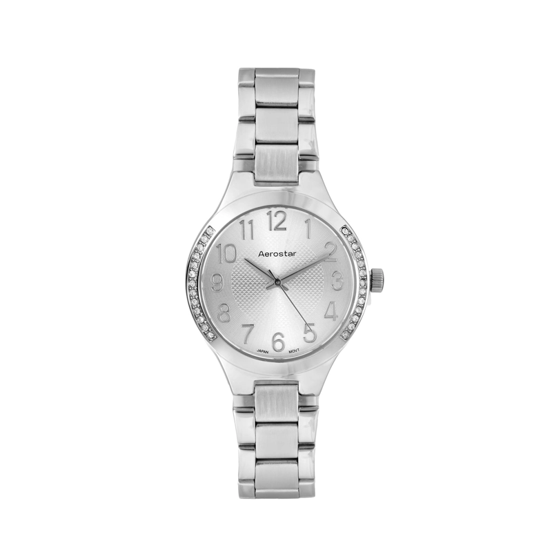 RELOJ AEROSTAR AE60003ASV MUJER PLATEADO ÁNÁLOGO - 1
