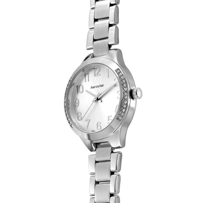 RELOJ AEROSTAR AE60003ASV MUJER PLATEADO ÁNÁLOGO - 2