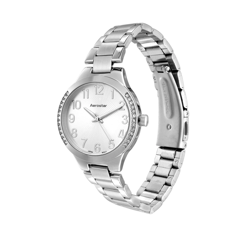 RELOJ AEROSTAR AE60003ASV MUJER PLATEADO ÁNÁLOGO - 3