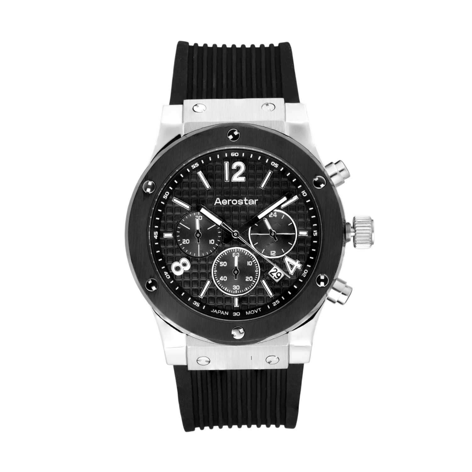 RELOJ CRONÓGRAFO AEROSTAR DOMINIUM 20032BKBK - 1