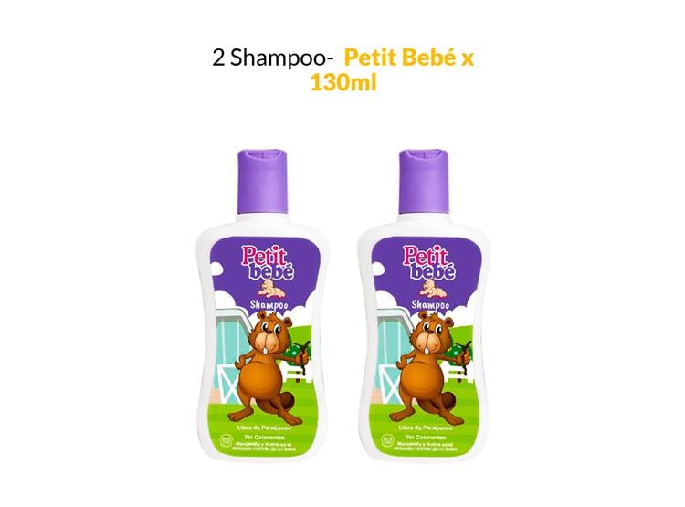 2 SHAMPOO PETIT BEBÉ X 130ML - 1
