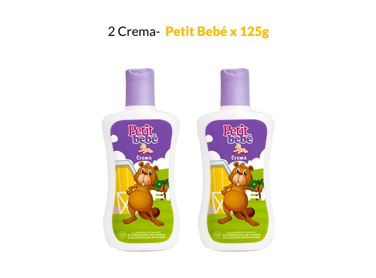 2 CREMA PETIT BEBÉ X 125G - 1