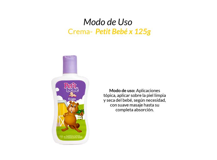 2 CREMA PETIT BEBÉ X 125G - 2