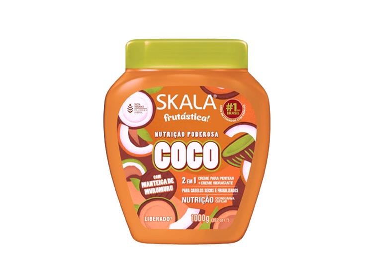 CREMA DE TRATAMIENTO DE COCO 2 EN 1 1000G - SKALA 1 UNID - 1