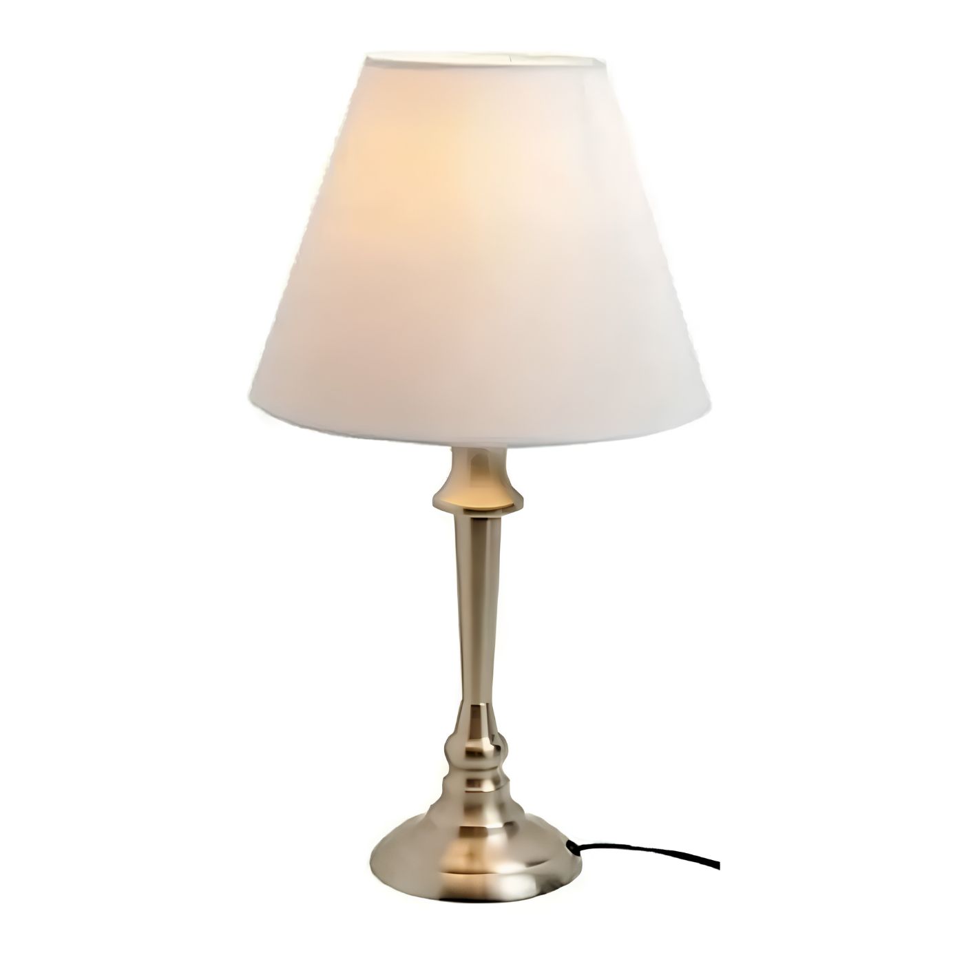 LÁMPARA DE MESA E27 BLANCO 25X42 CM - 1