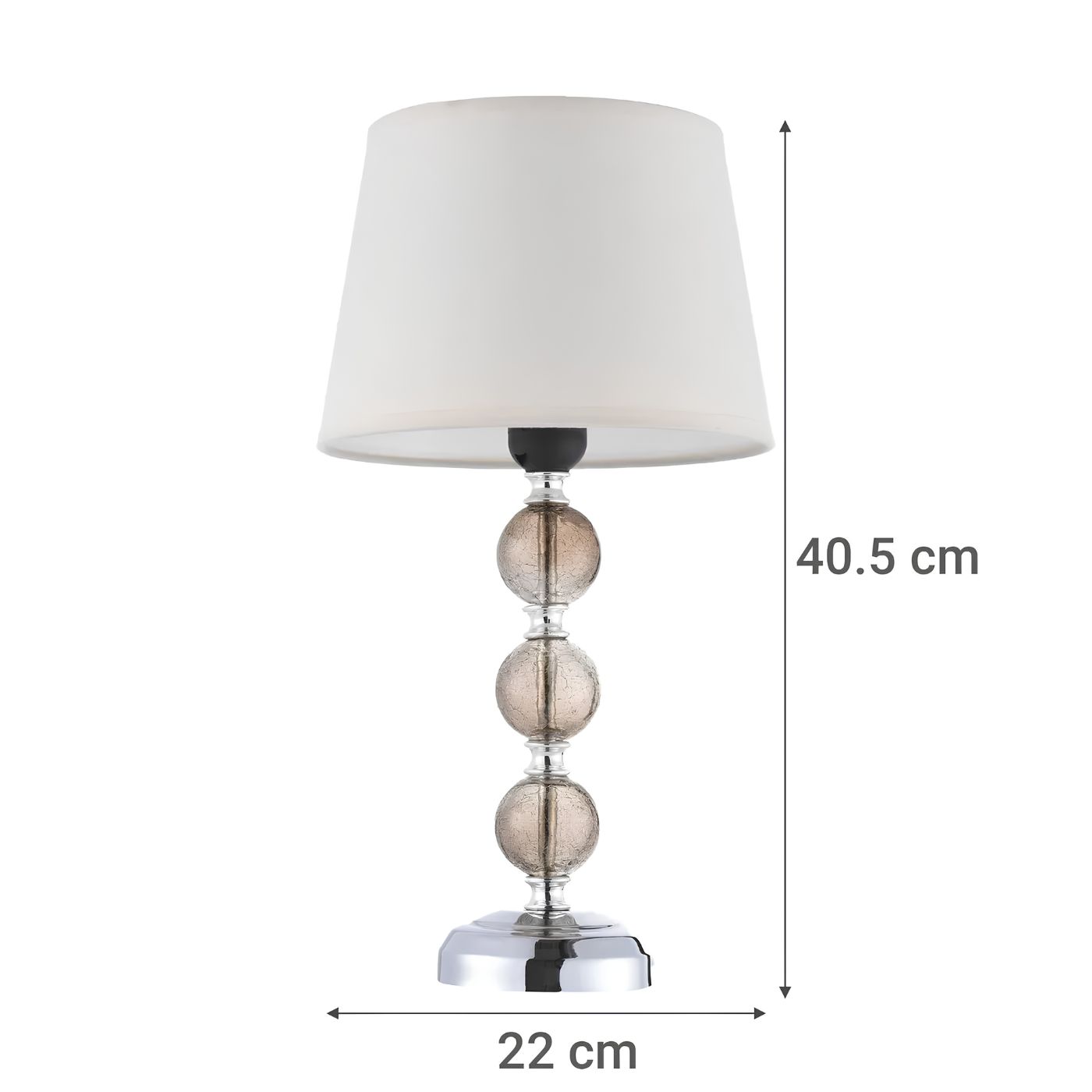 LÁMPARA DE MESA ANKARA 1L E27 30W - 5