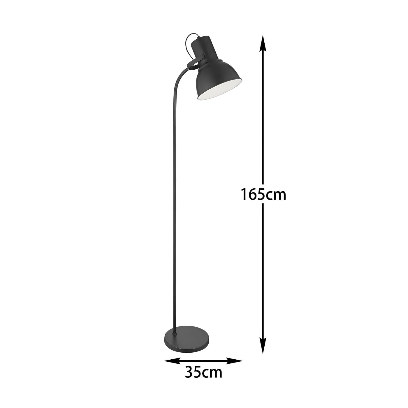 LÁMPARA DE PIE 1 LUZ E27 - 3