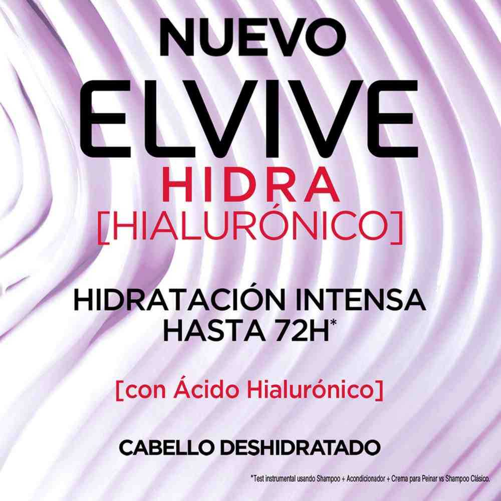 CREMA PARA PEINAR HIDRATACIÓN ELVIVE HIDRA HIALURÓNICO 300 ML - 2