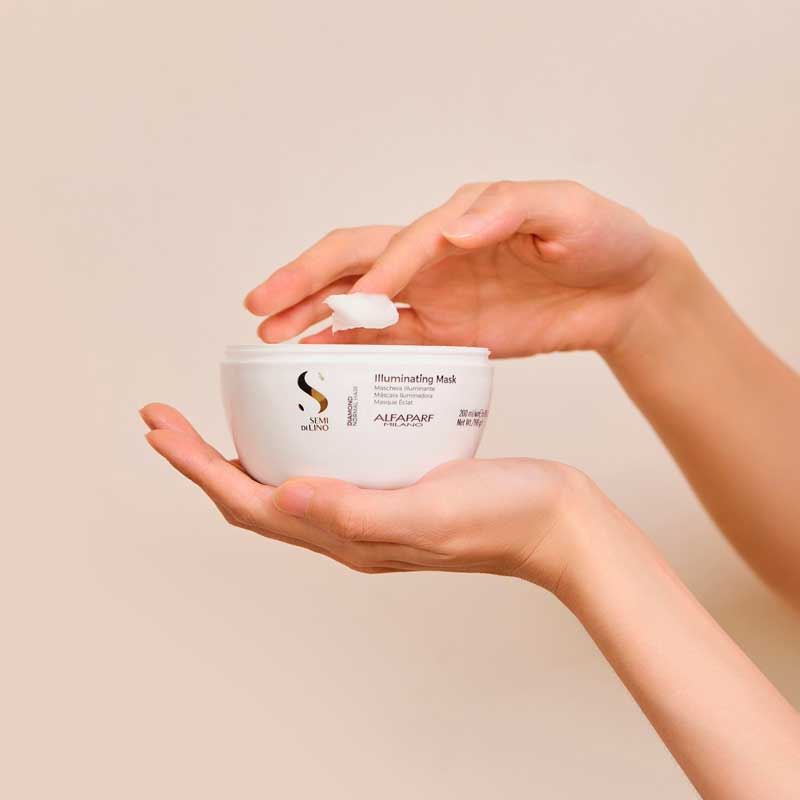 MASCARILLA ALFAPARF A402 200ML SEMI DI LINO DIAMOND ILLUMINATING - 2