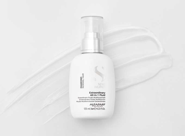 ALFAPARF SEMI DI LINO DIAMOND LEAVE IN ALL IN 1 FLUID 125ML - 2