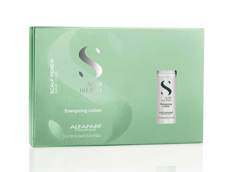 LOCIÓN ALFAPARF A407 10ML SEMI DI LINO SCALP RENEW ENERGIZING 12 - 1