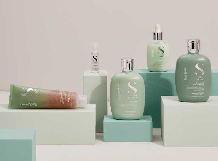 SHAMPOO ALFAPARF 250ML SEMI DI LINO SCALP REBALANCING PURIFYING - 2