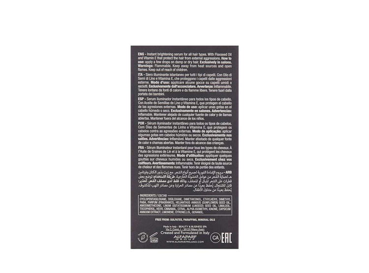 TRATAMIENTO CAPILAR ALFAPARF A432 30ML SEMI DI LINO SUBLIME CRISTALLI LIQUIDI - 6