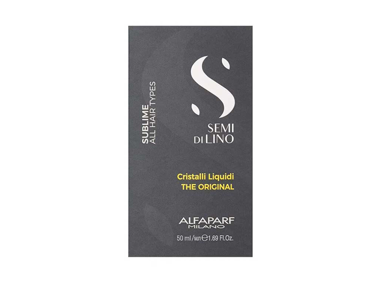 TRATAMIENTO CAPILAR ALFAPARF A433 50ML SEMI DI LINO SUBLIME CRISTALLI LIQUIDI - 4