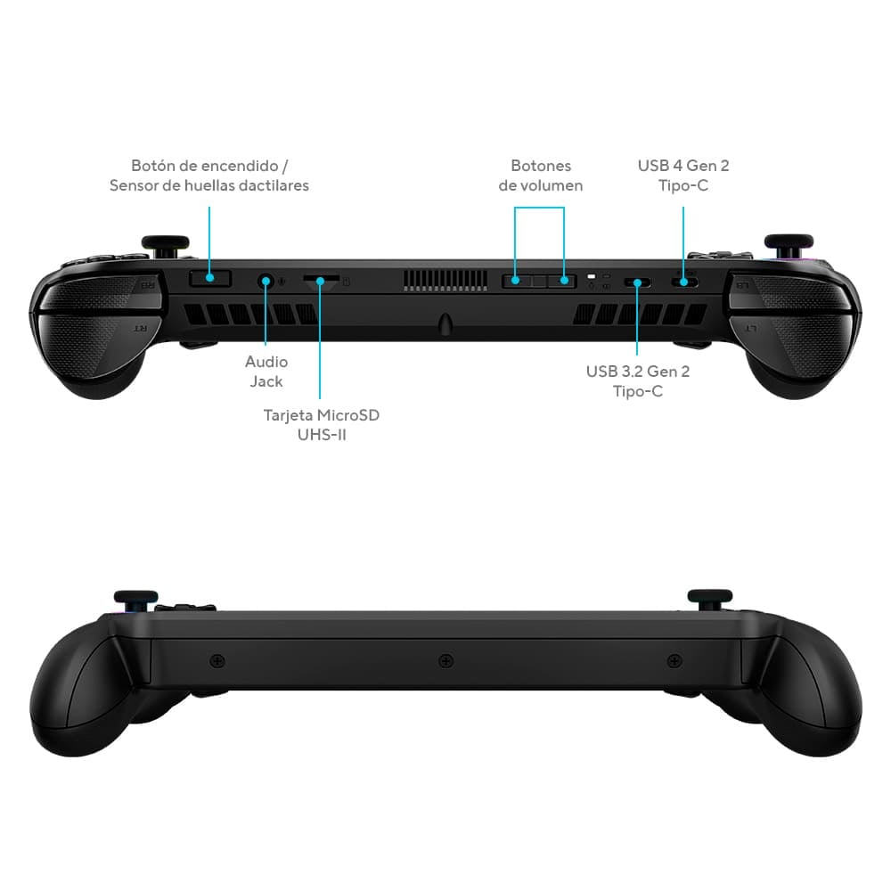 CONSOLA ROG ALLY X XBOX 2025 PRO BLACK - 2