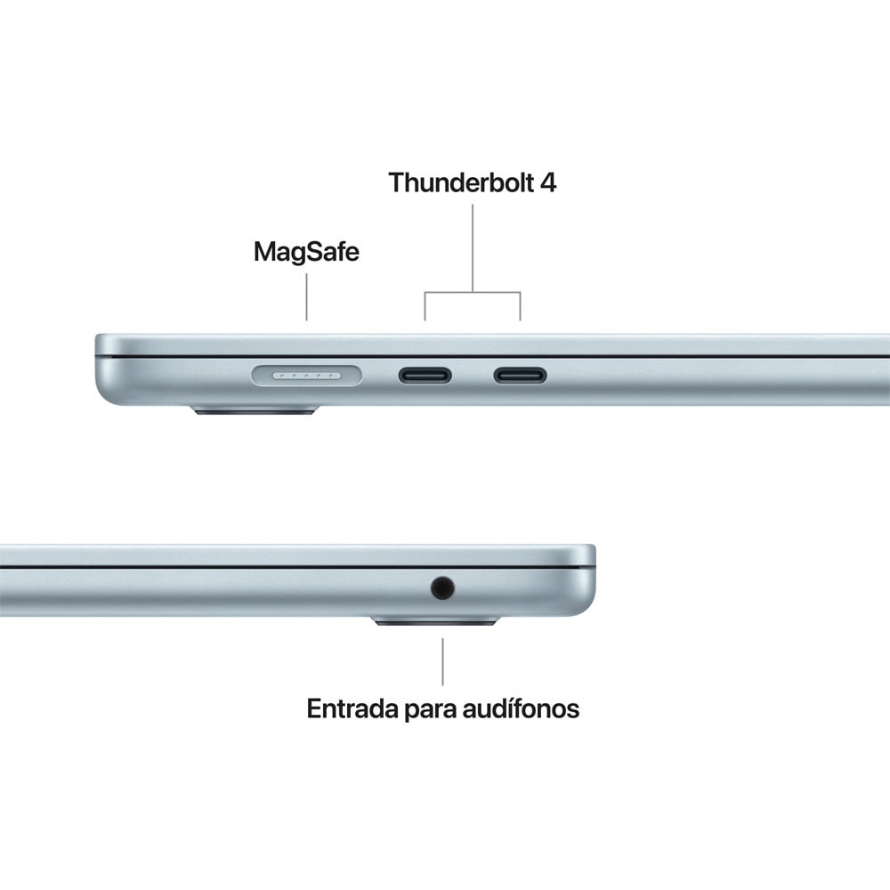MACBOOK AIR 15 M5 10C CPU 10C GPU 16GB 512GB SSD SKY BLUE - 6