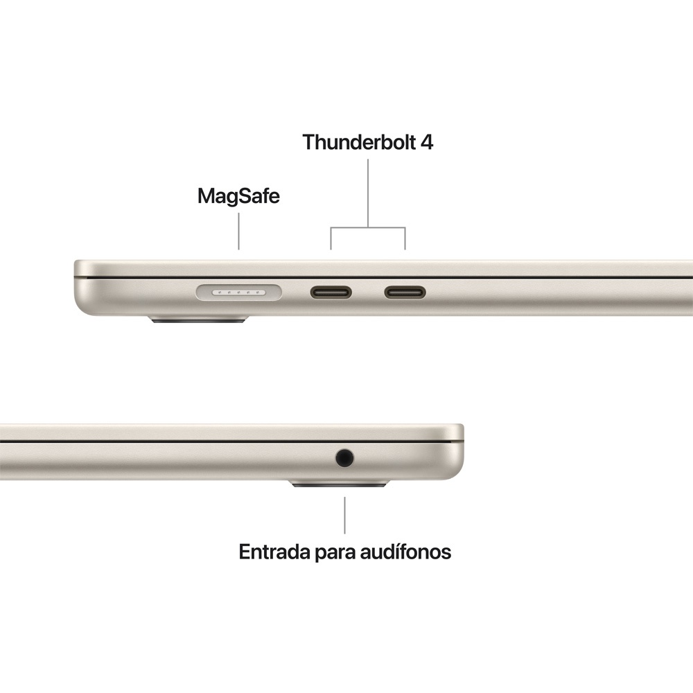 MACBOOK AIR 15 M5 10C CPU 10C GPU 16GB 512GB SSD STARLIGHT - 6