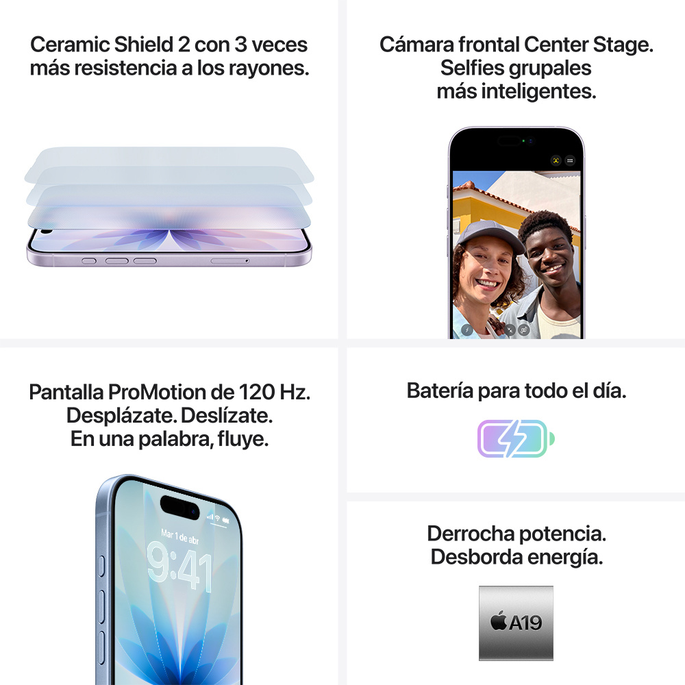 IPHONE 17 256GB MIST BLUE - 6