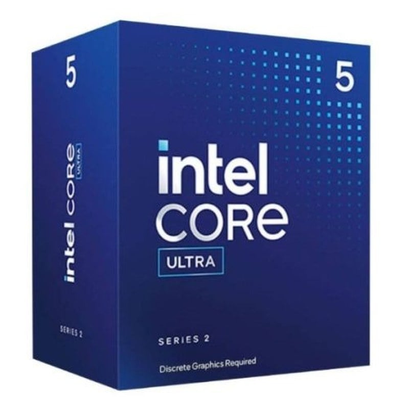 PROCESADOR INTEL CORE ULTRA 5 225F 10 NÚCLEOS 4.9GHZ LGA1851 - 1