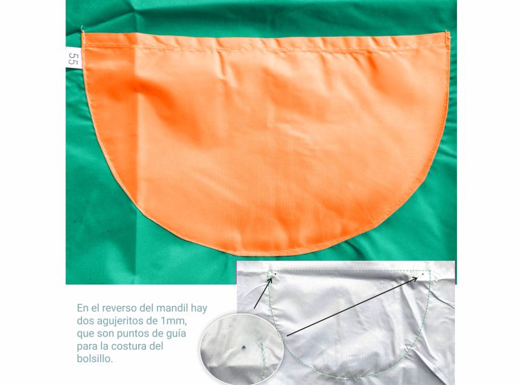 MANDIL DE ARTE IMPERMEABLE MANGA LARGA PARA NIÑOS 3 A 5 AÑOS - 5