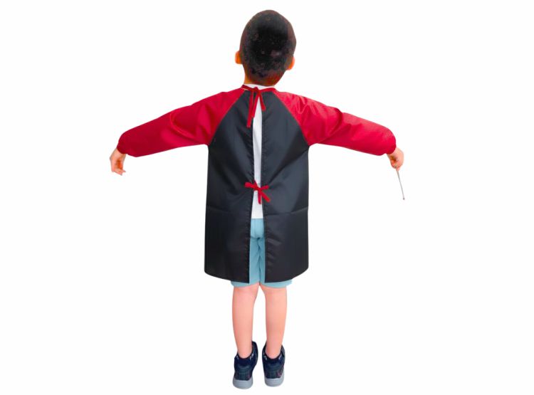 MANDIL DE ARTE IMPERMEABLE MANGA LARGA PARA NIÑOS 5 A 7 AÑOS - 6