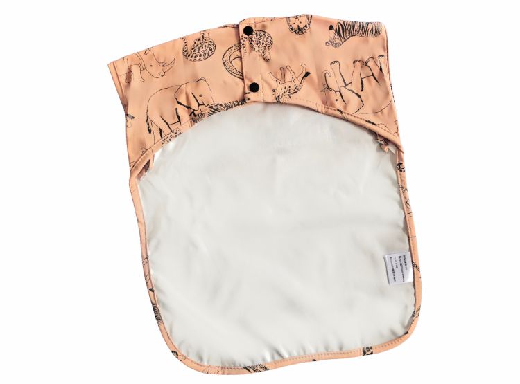 MANDIL IMPERMEABLE PU PARA BEBÉS 6 A 24 MESES CON BOLSILLO RECOLECTOR - 3