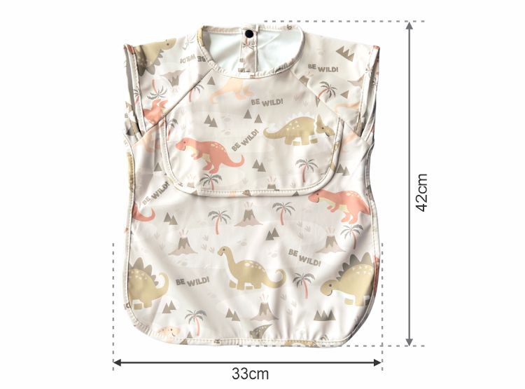 MANDIL IMPERMEABLE PU PARA BEBÉS 6 A 24 MESES CON BOLSILLO RECOLECTOR - 6
