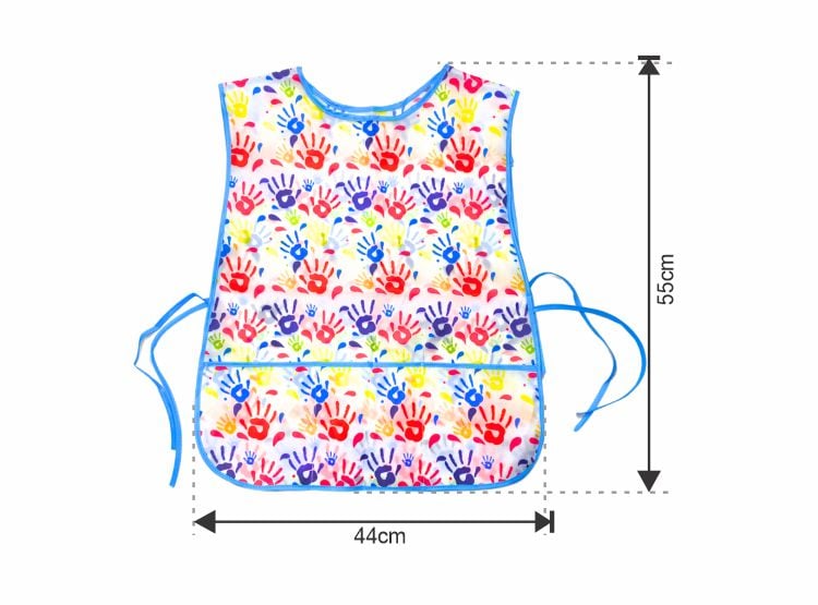 MANDIL DE ARTE IMPERMEABLE SIN MANGAS PARA NIÑOS 6 A 9 AÑOS - 2