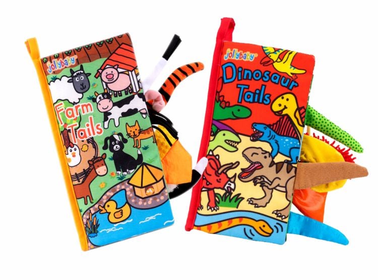 LIBRO SENSORIAL DE TELA PARA BEBÉS 0 A 24 MESES – PACK X2 ESTIMULACIÓN TEMPRANA - 1