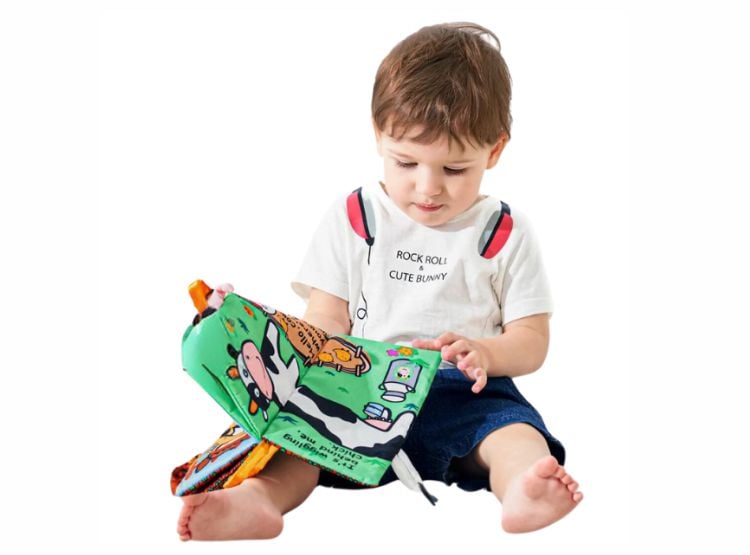 LIBRO SENSORIAL DE TELA PARA BEBÉS 0 A 24 MESES – PACK X2 ESTIMULACIÓN TEMPRANA - 2