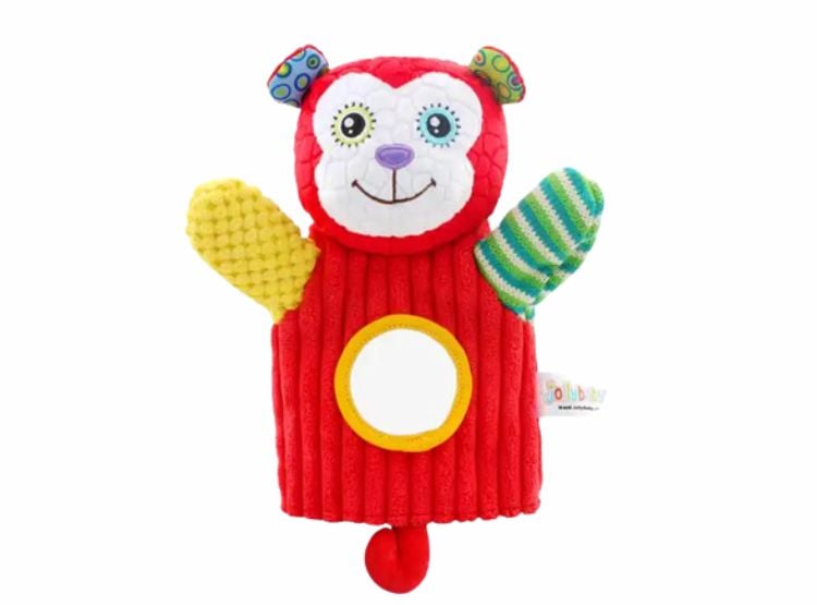 TÍTERE MARIONETA SENSORIAL PARA BEBÉS – JUGUETE DE MANO EDUCATIVO - 1