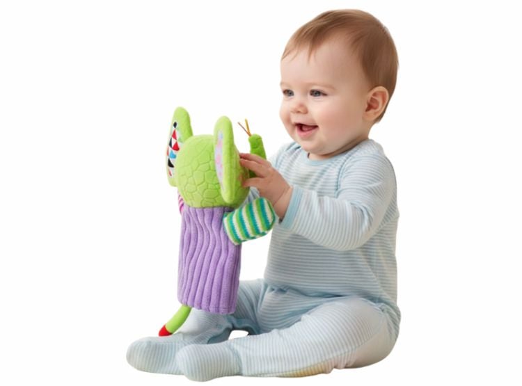 TÍTERE MARIONETA SENSORIAL PARA BEBÉS – JUGUETE DE MANO EDUCATIVO - 3