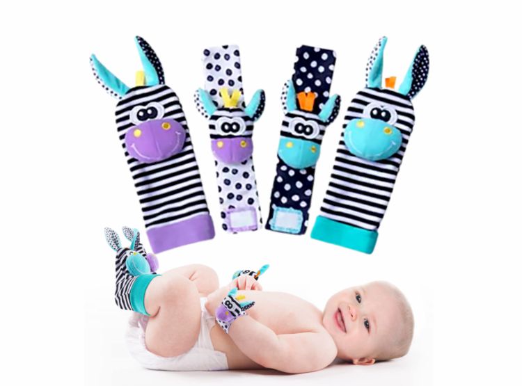 SET DE ESTIMULACIÓN PARA BEBÉS SOZZY + SONAJERO BEBEK BABY – JUGUETES SENSORIALES 0 A 12 MESES - 2