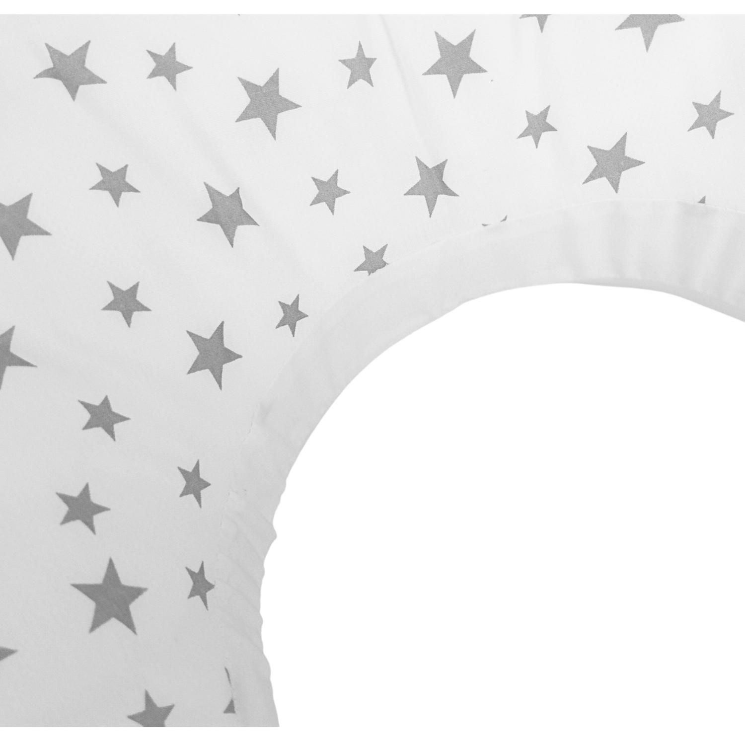 COJÍN DE LACTANCIA - ESTRELLAS - BLANCO - 3