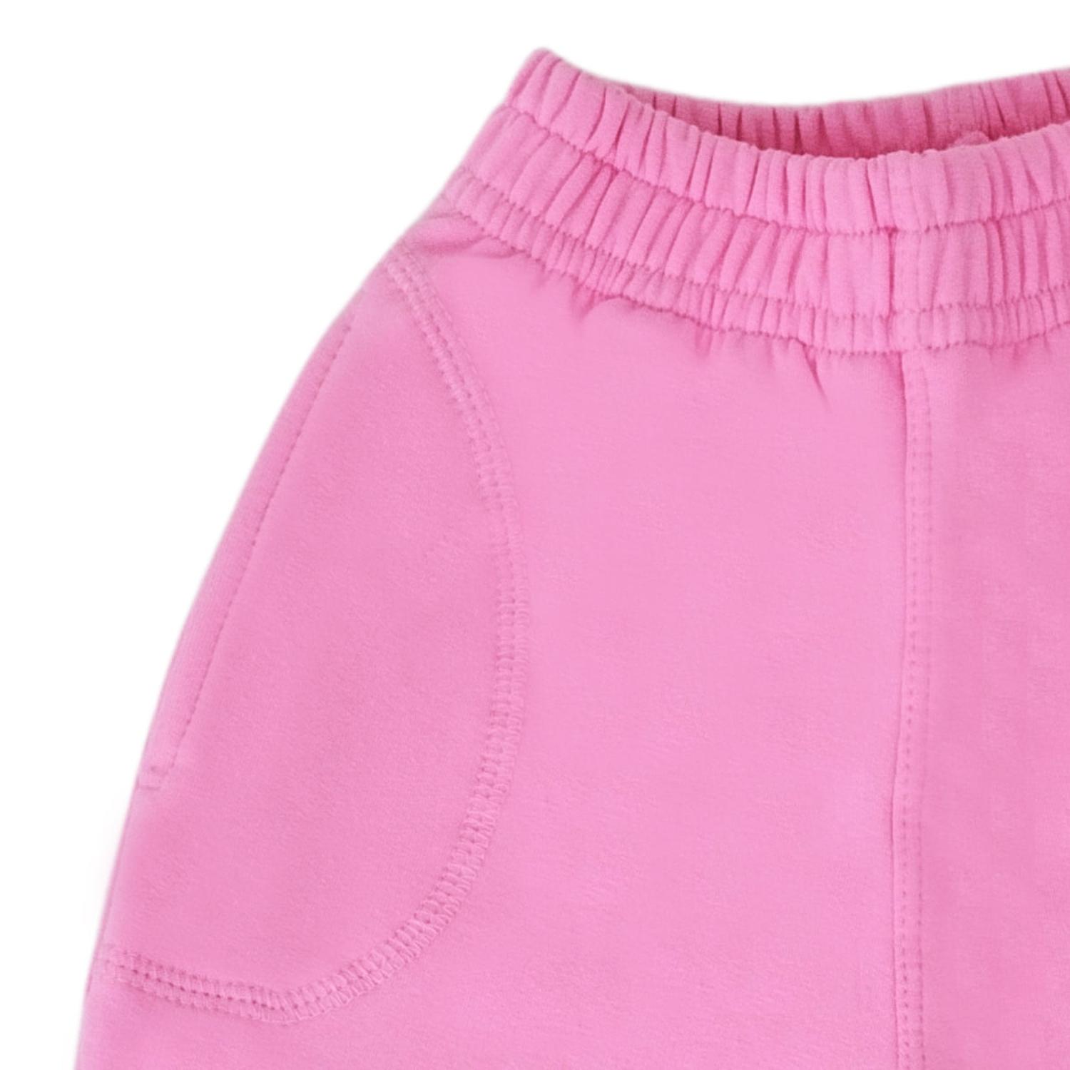 PANTALÓN BEBÉ JOGGER FRENCH TERRY ROSADO V2 - 2