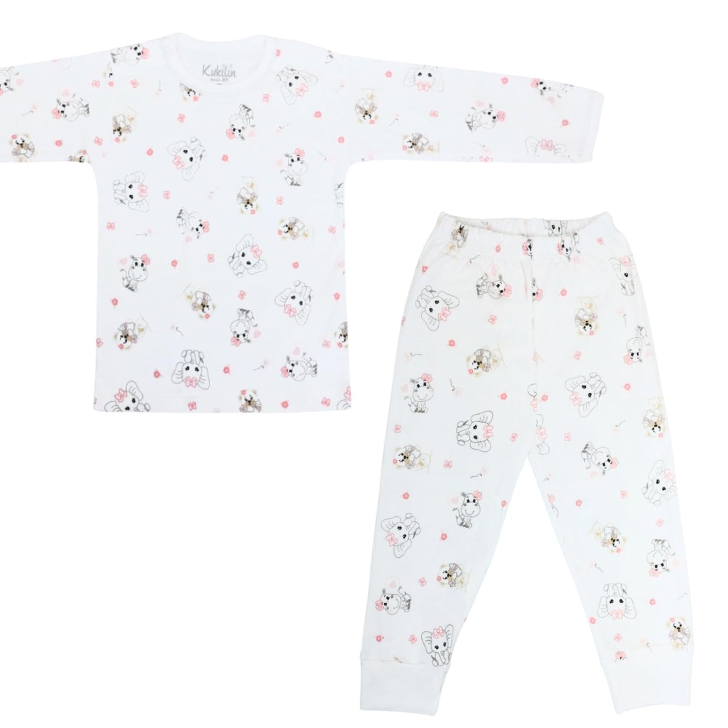 PIJAMA NIÑA 100% ALGODÓN SUAVE - S2268 - 1