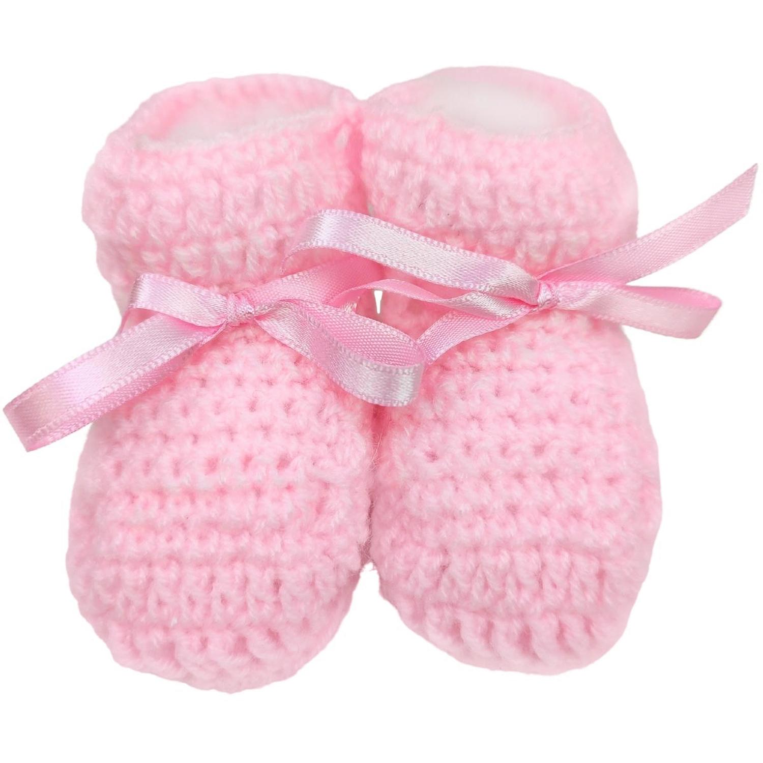 BOTAS HILO ALGODÓN - ROSADO - 1
